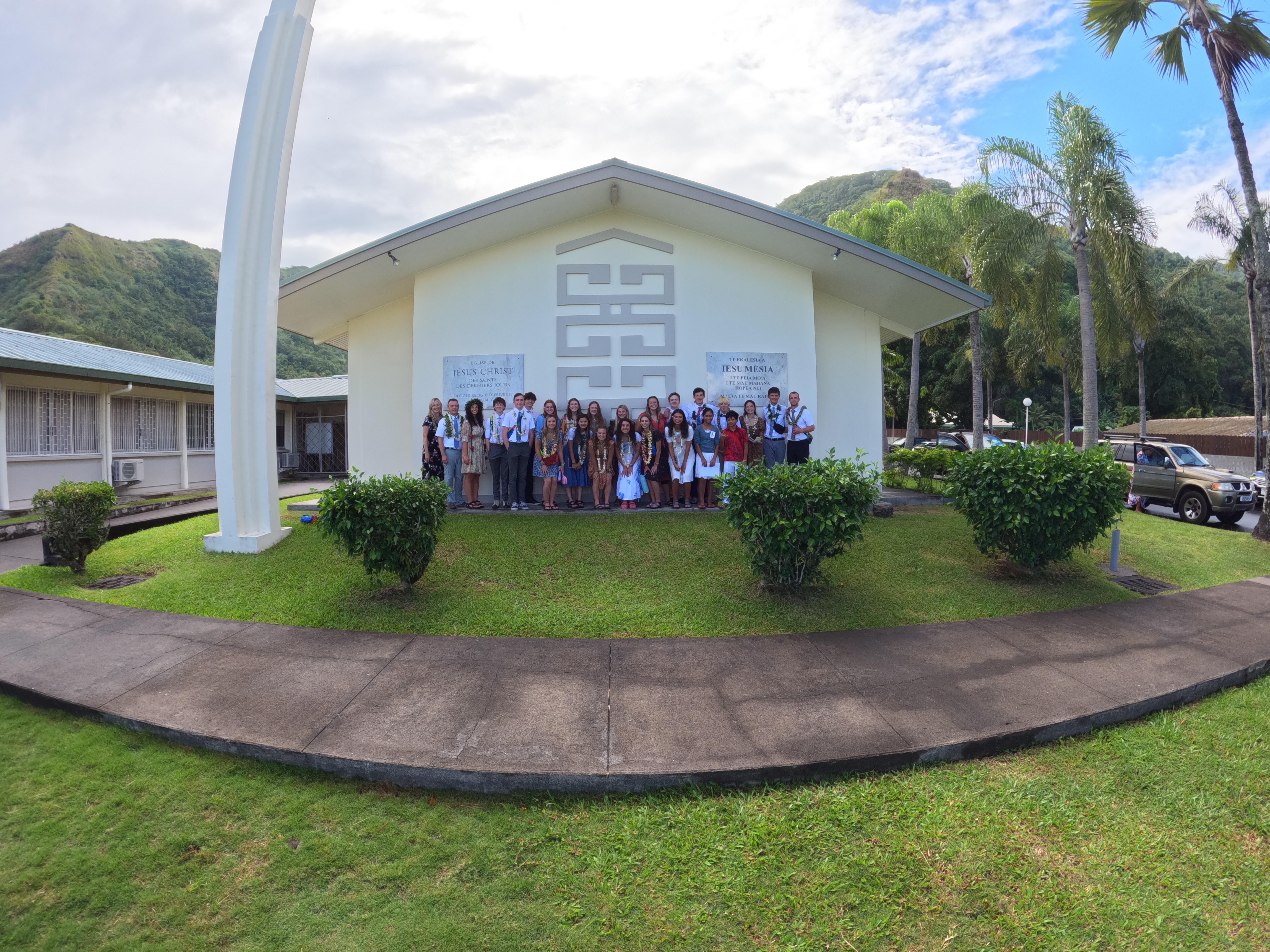 2022 Tahiti Taravao HXP - Day 5 (Staying at Hiti Moana Villa, Church with ❤ Bishop Taylor ❤, Harrison Smith Botanical Garden, Youth Activity & Dinner & Singing with the Papara Ward)